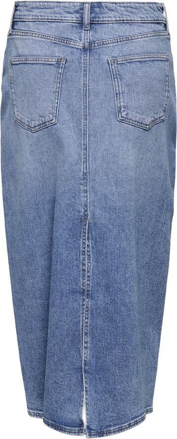 ONLY ONLMILLA MIDI SKIRT DNM CS Light blue denim
