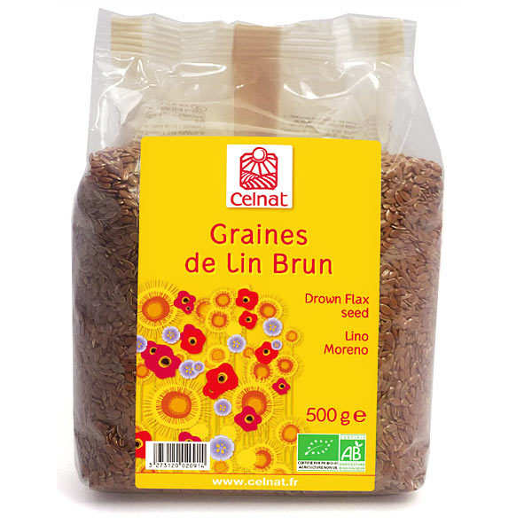 Graines de lin brun bio