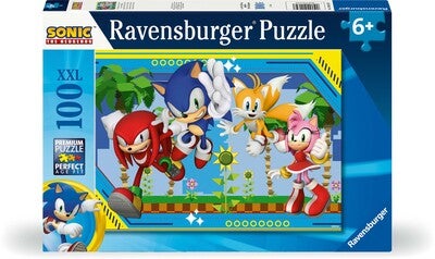 Ravensburger Sonic XXL Puslespill 100 Brikker
