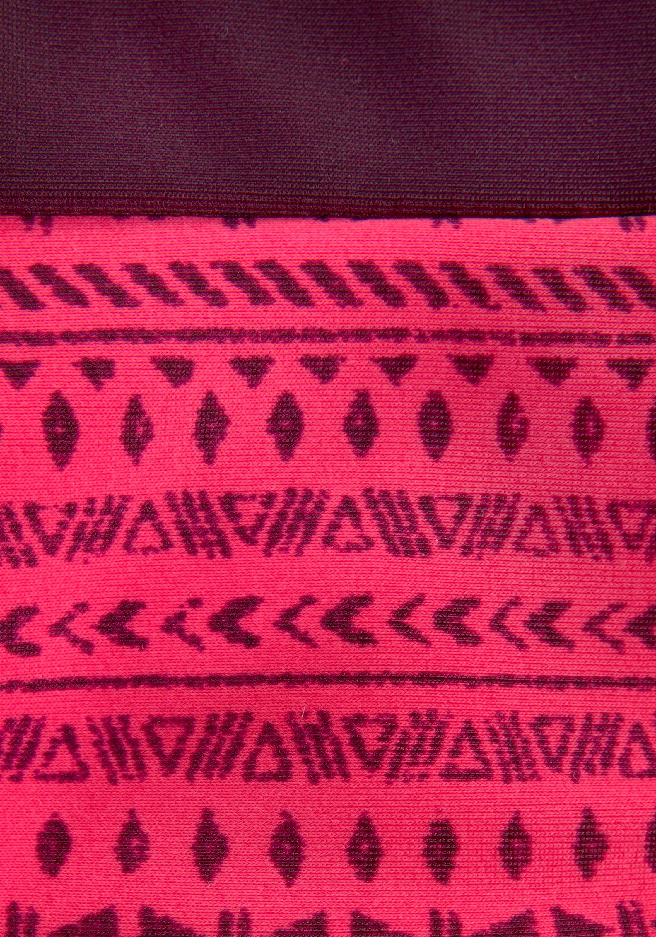 Buffalo Bandeau-Bikini , mit Kontrasteinsätzen