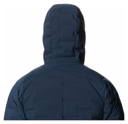 Doudoune Mountain Hardwear Stretchdown Hoody Bleu