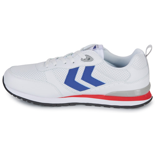 hummel - MONACO 86 PERFORATED - Blanc / Bleu / Rouge