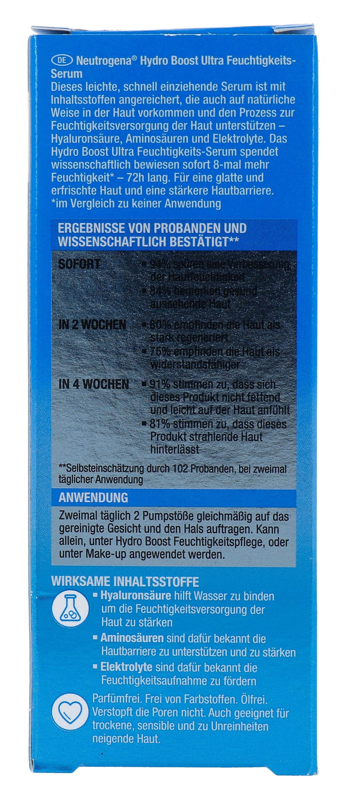 Neutrogena Hydro Boost Puur Hyaluronzuur Ultra Hydraterend Serum (30 ml)
