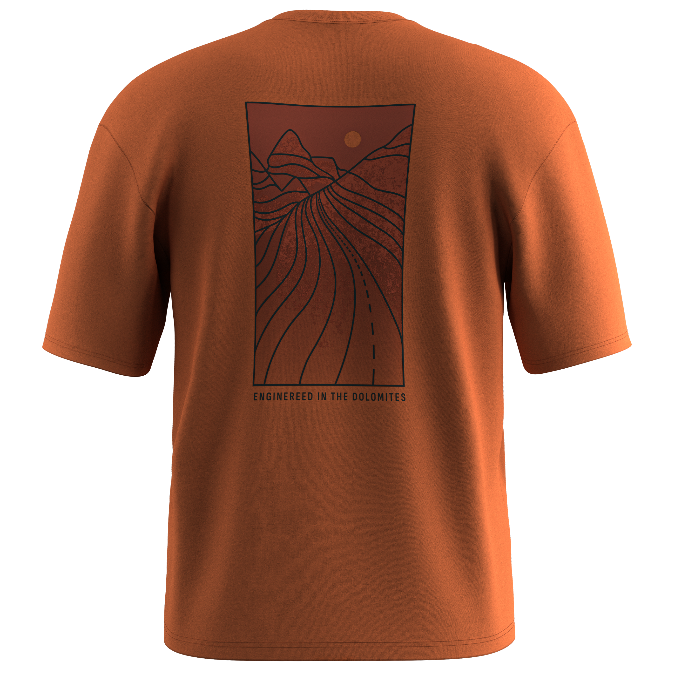 Eagle Sunset Loose T-Shirt Herren