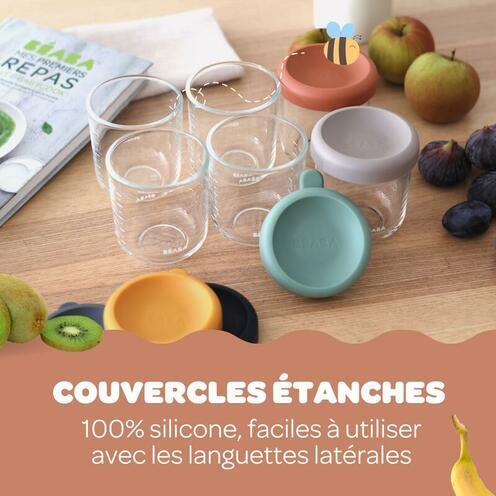 Petit pot en verre 250 ml Terracotta - BEABA