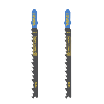 Irwin Pro decoupeerzaagblad grof T-aansluiting voor hout - 2 stuks