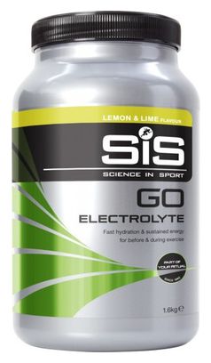 SIS Boisson énergétique GO Electrolyte Pot de 1.6kg Goût Citron-citron vert