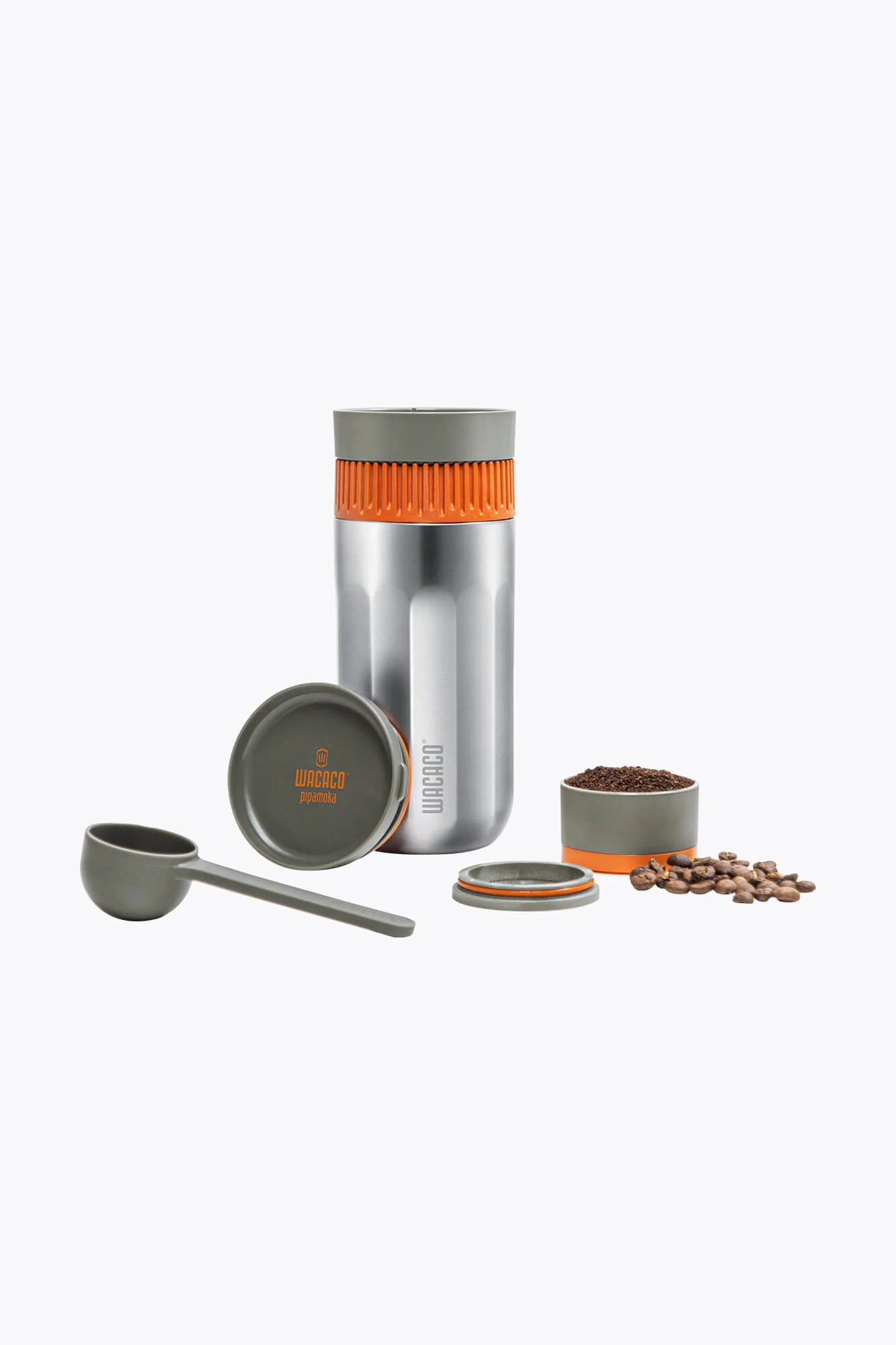 Wacaco Pipamoka To Go Kaffeemaschine Edelstahl