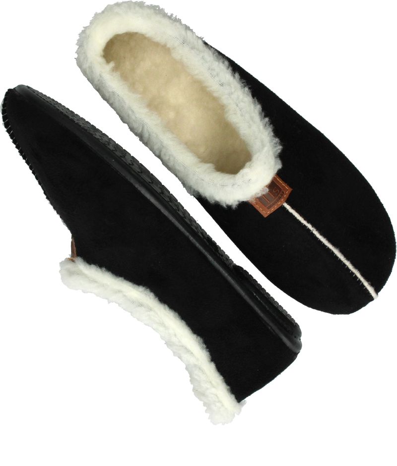 Belizia Pantoffels Zwart Dames