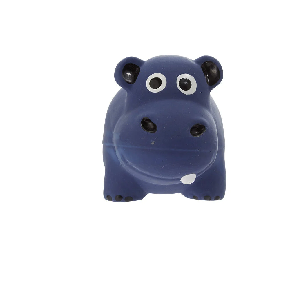 Jouet pour chien hippopotame en latex