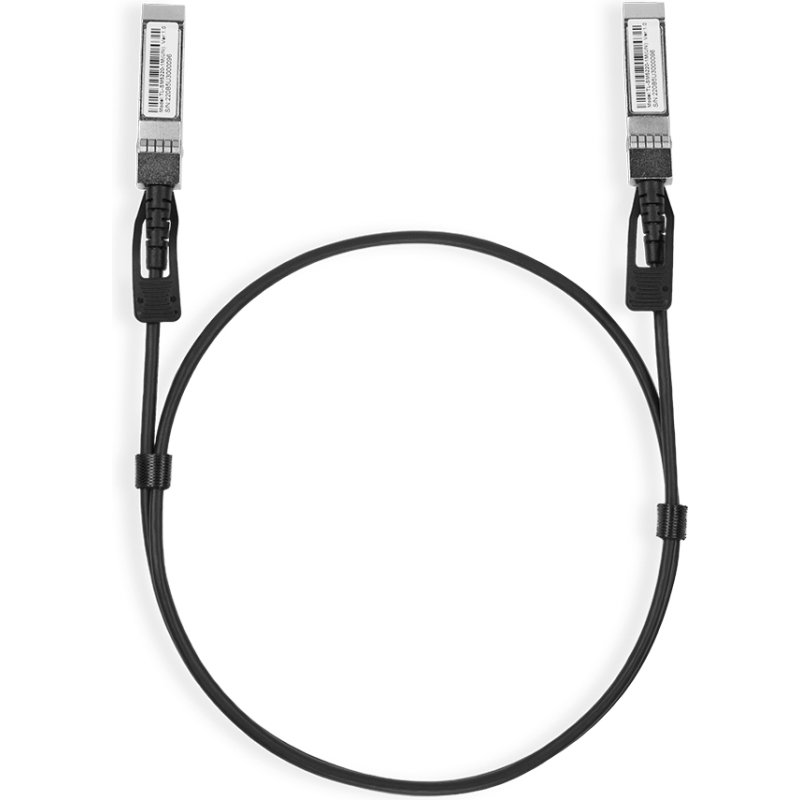 TP-Link Omada TL-SM5220-1M câble InfiniBand et à fibres optiques SFP+ DAC Noir