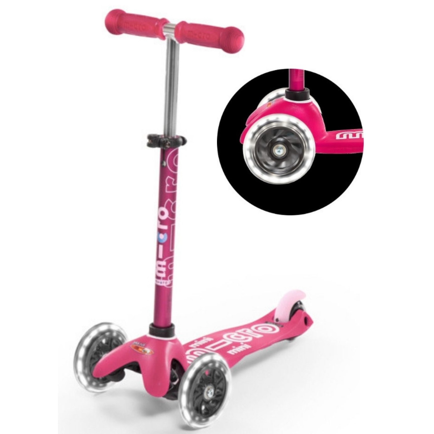 Micro Step | Mini Deluxe roze LED