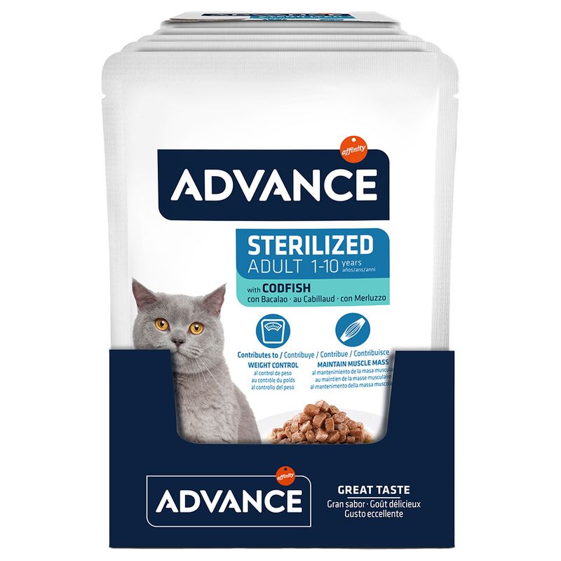 Advance Sterilized cabillaud