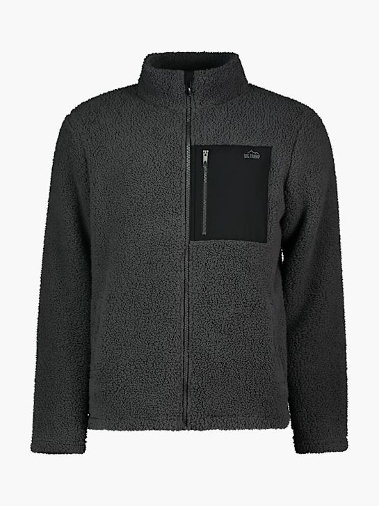 Big Tramp Fleecejacke Grau