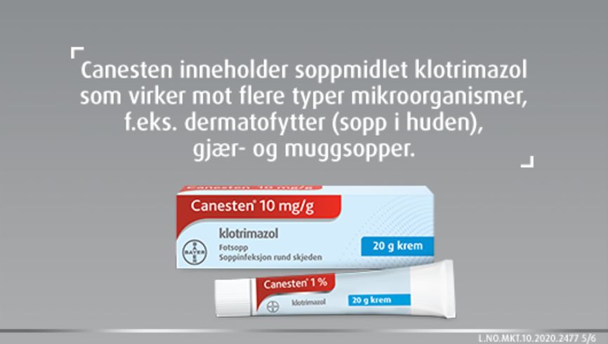 Canesten krem 1%