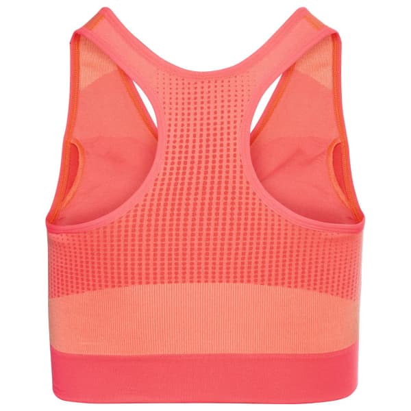 Brassière running ODLO SEAMLESS HIGH SPORTS BRA SIESTA - PEACH PIE
