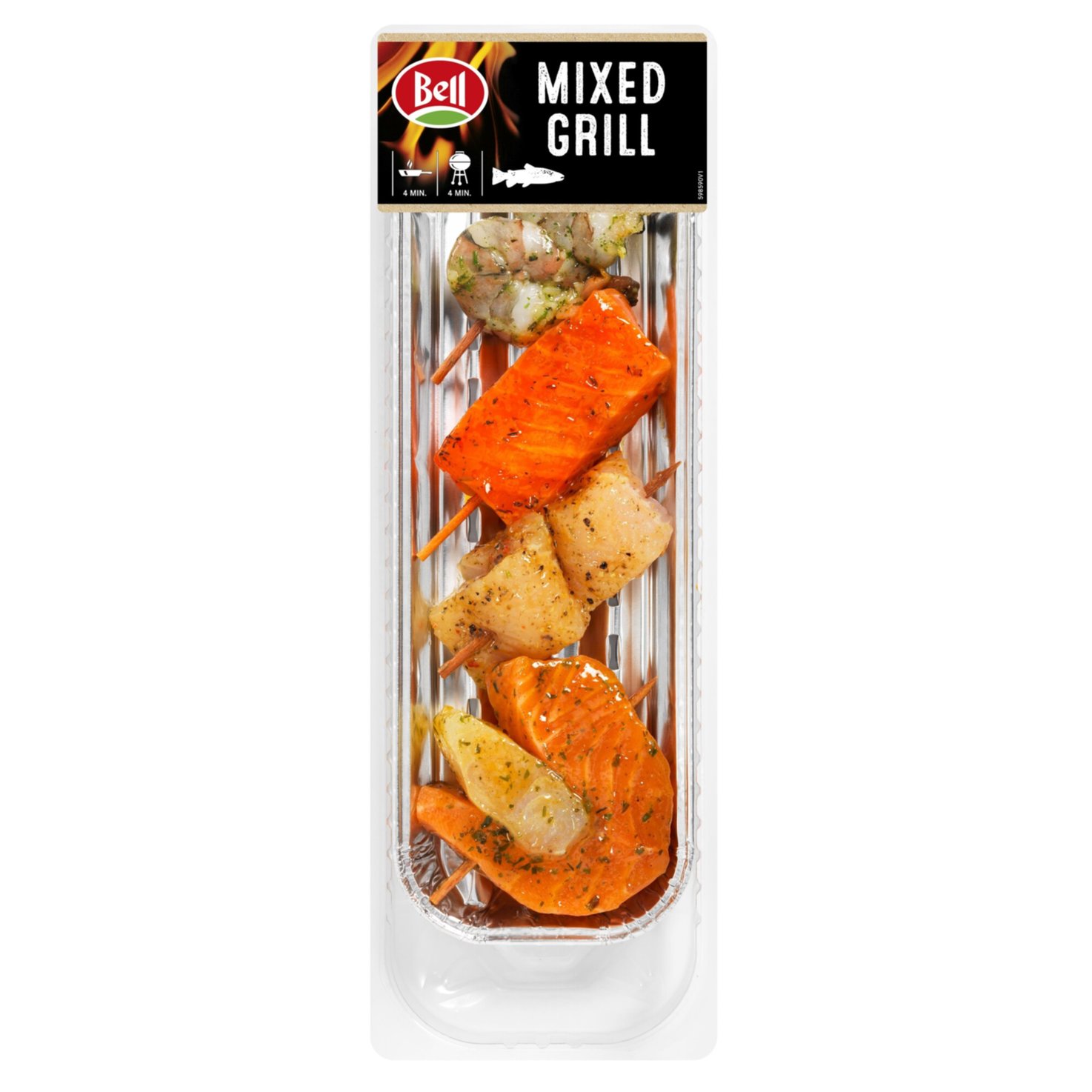 Bell Fisch Grillplatte ASC ca. 250g