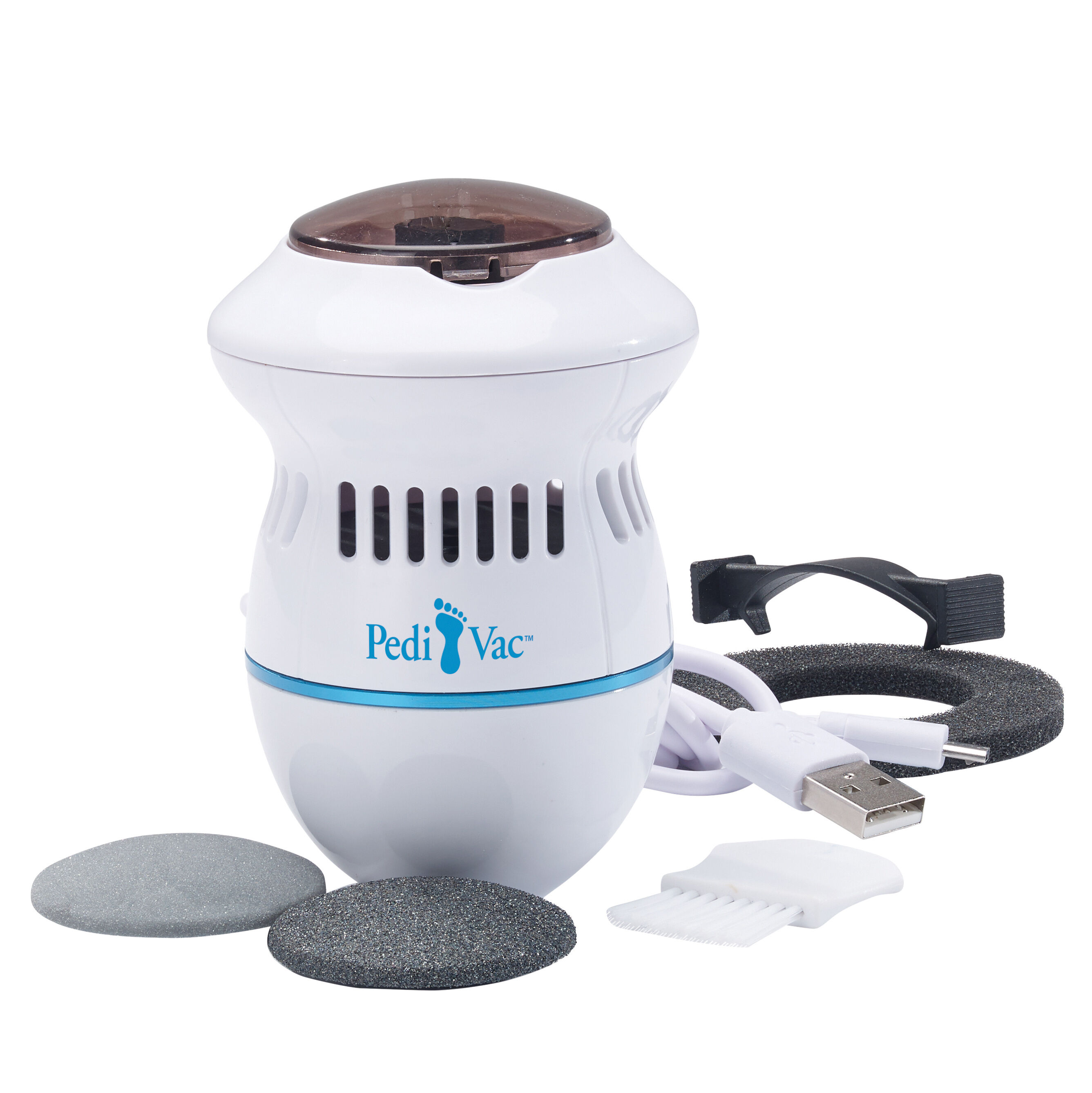 PediVac Elektrischer Hornhautentferner mit Saugfunktion
