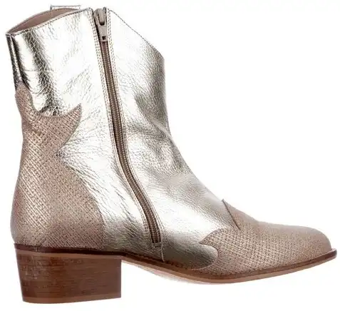 Flora Roberto d'Angelo goud - maat 45 enkellaars goud - maat 45 Calandschoen