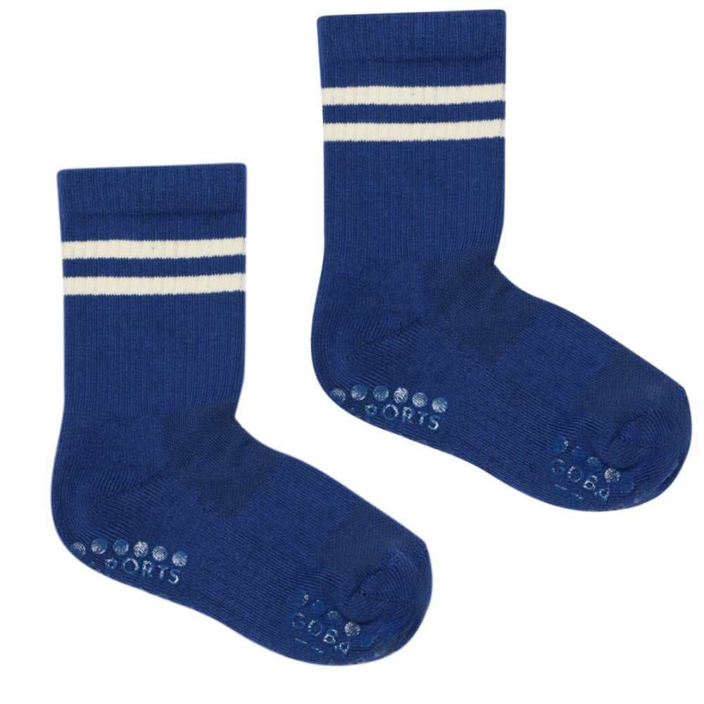 Køb Gobabygo True Blue Non-Slip Sports Strømper