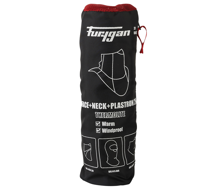 Furygan - Face Neck Plastron 2W Noir