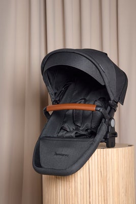 Beemoo Maxi 4 Twin Søskensete, Black/Black