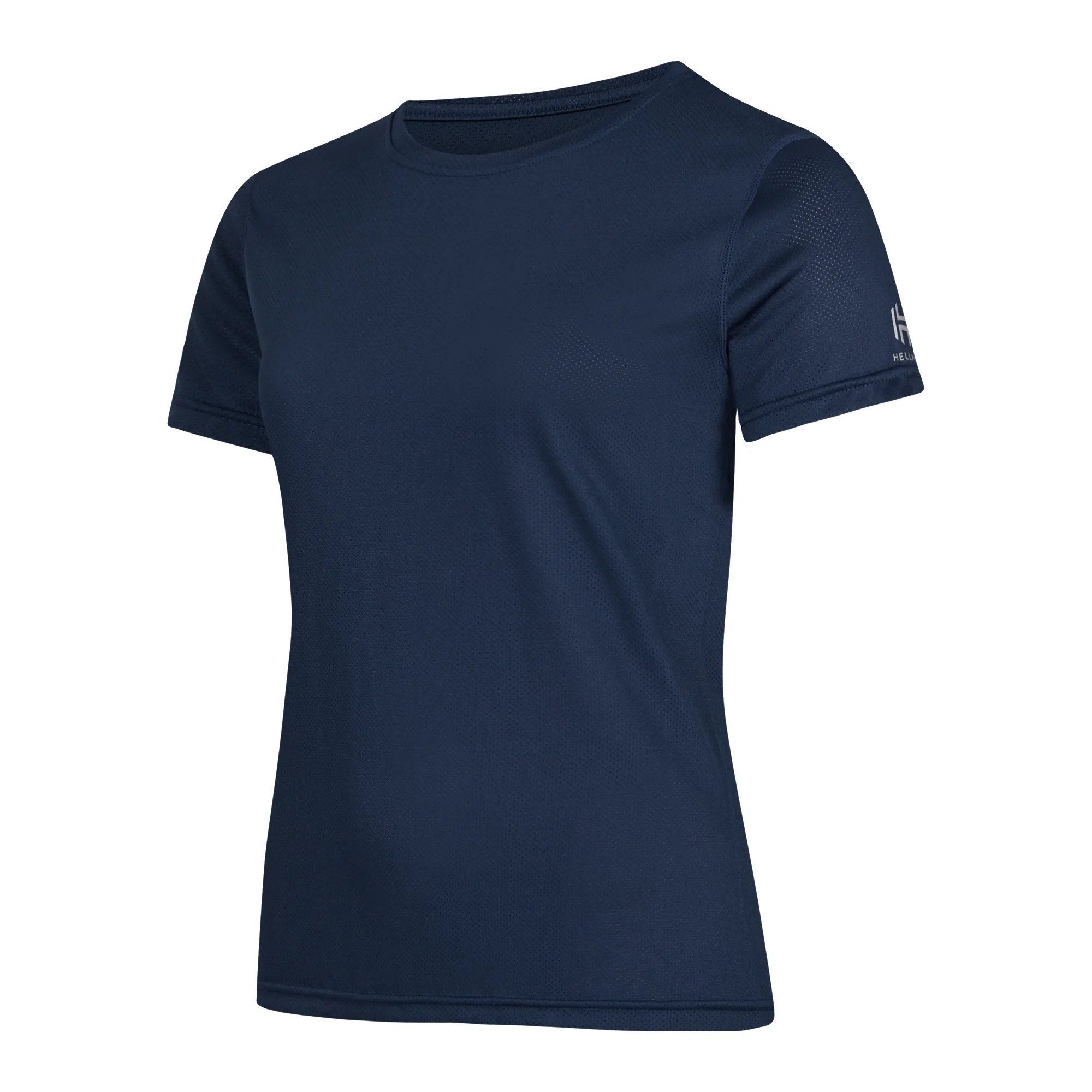 Hellner Tossis Mesh Tee Wmn Dress Blues