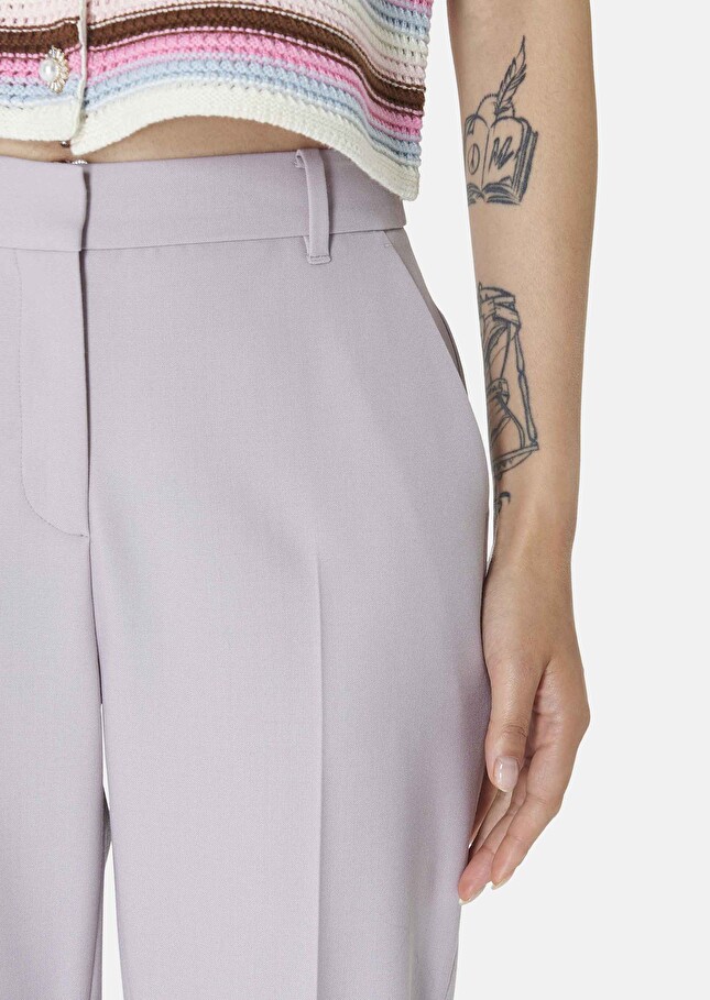 Pantalon Philippaviolet en laine froide