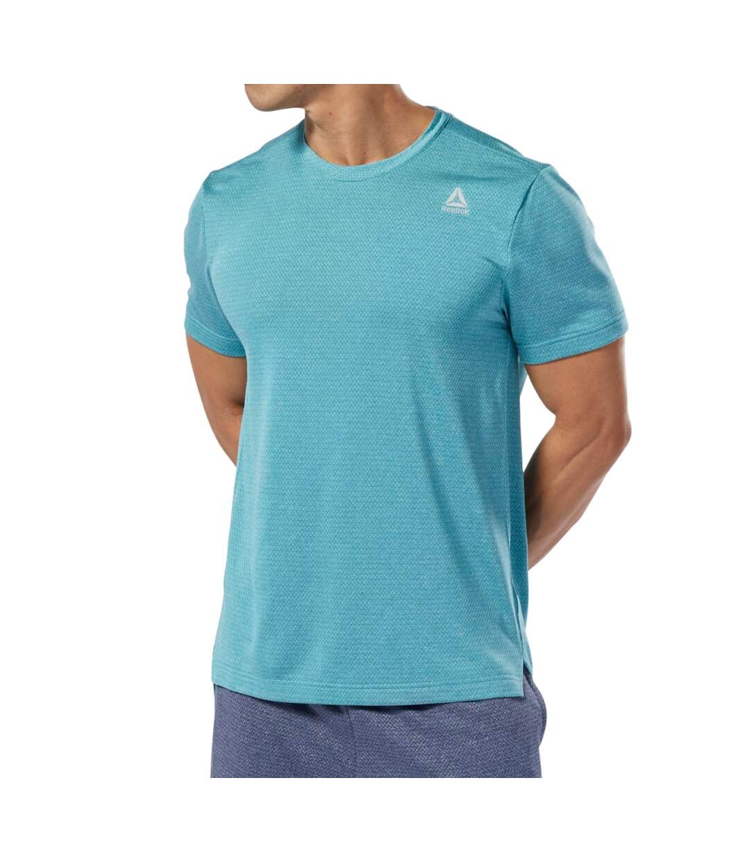 Maillot de sport Vert Homme Reebok Workout