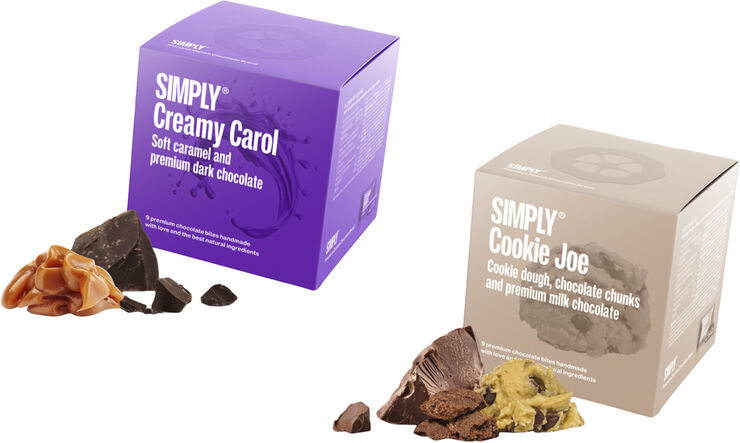 Simply Chocolate Gift Box, Sharing is caring (180 g)
