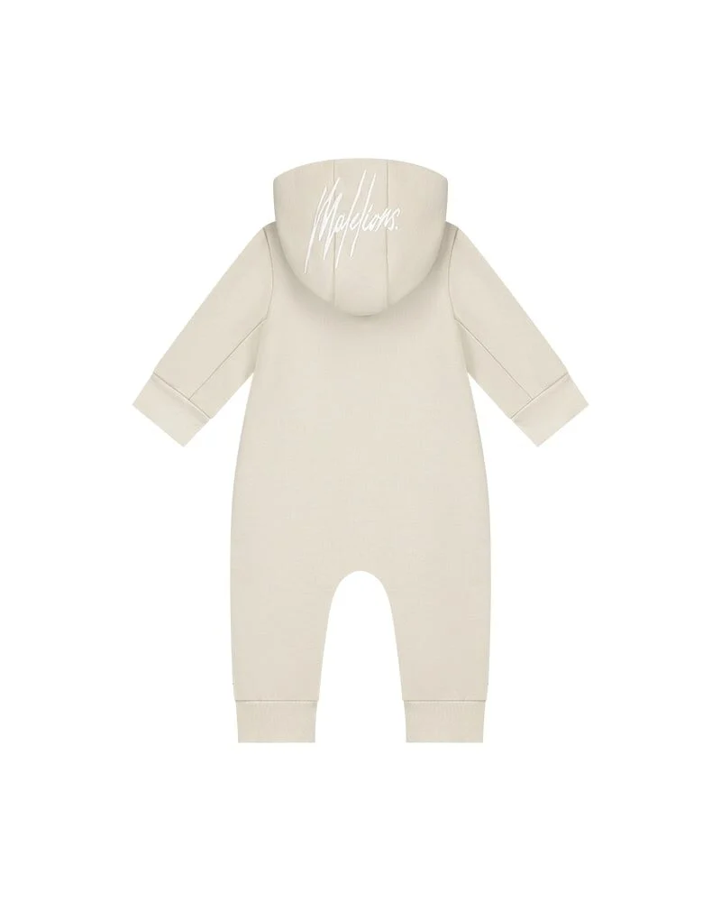 Malelions Signature Trainingspak Baby Beige