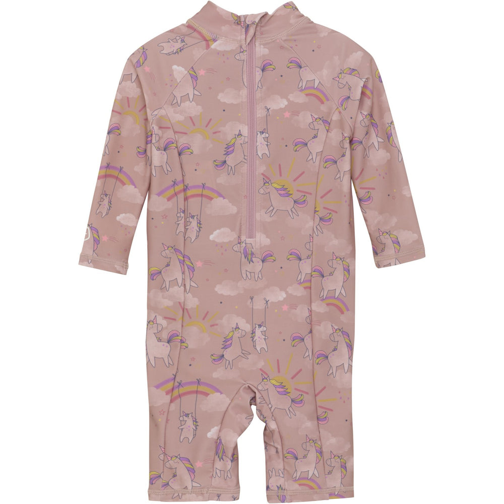 Køb Color Kids Woodrose Baby Badeheldragt L/S, AOP