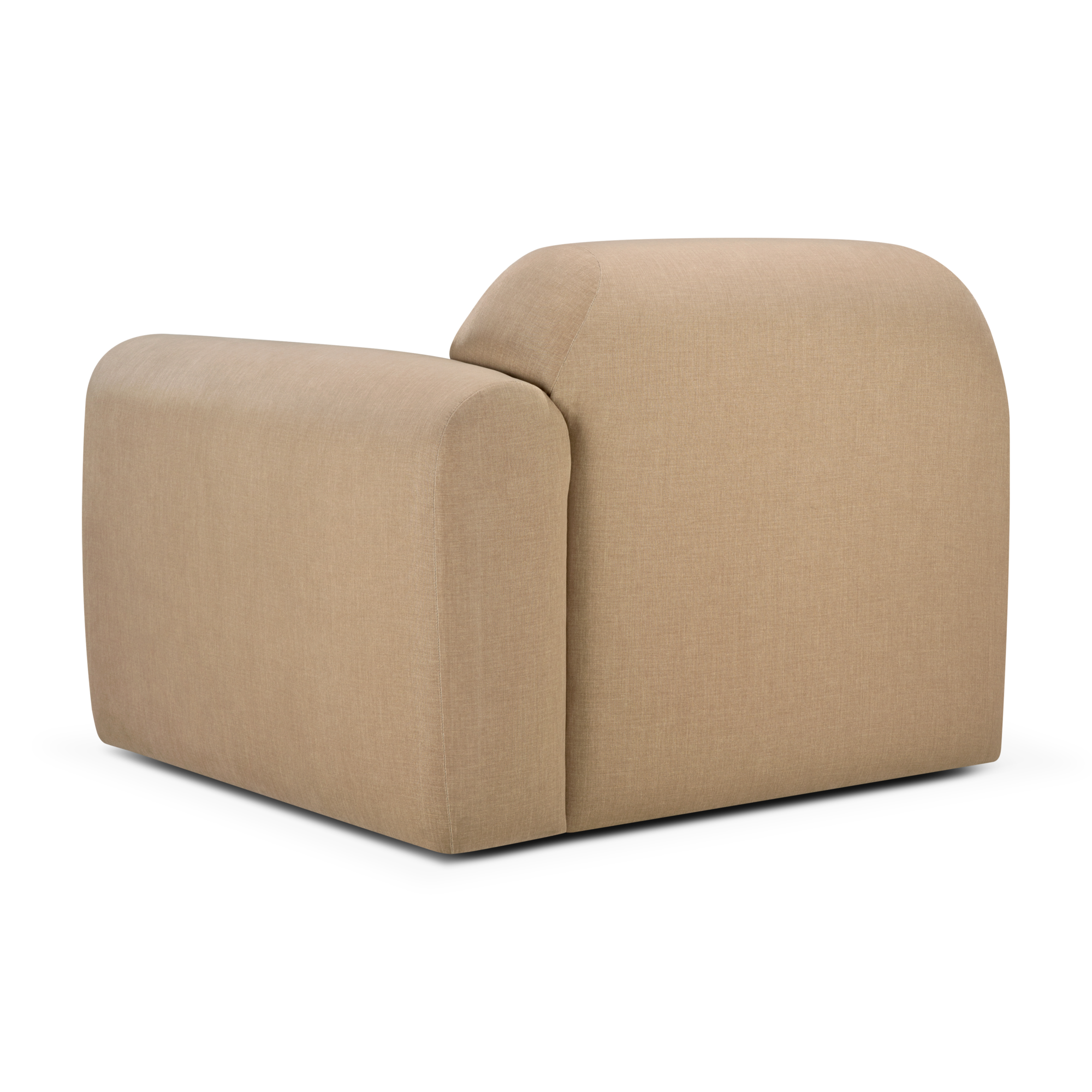 Bulky modulaire sofa - linker hoek - light sepia