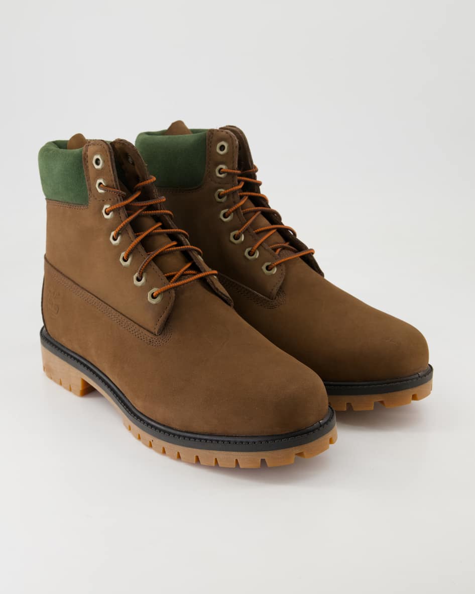Timberland 6 in Lace Waterproof Schnürstiefel in Braun
