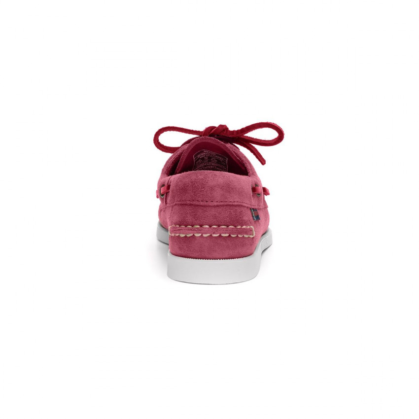DOCKSIDES PORTLAND FLESH OUT ROSE CUPCAKE-Chaussures bateau pour femme en cuir suede