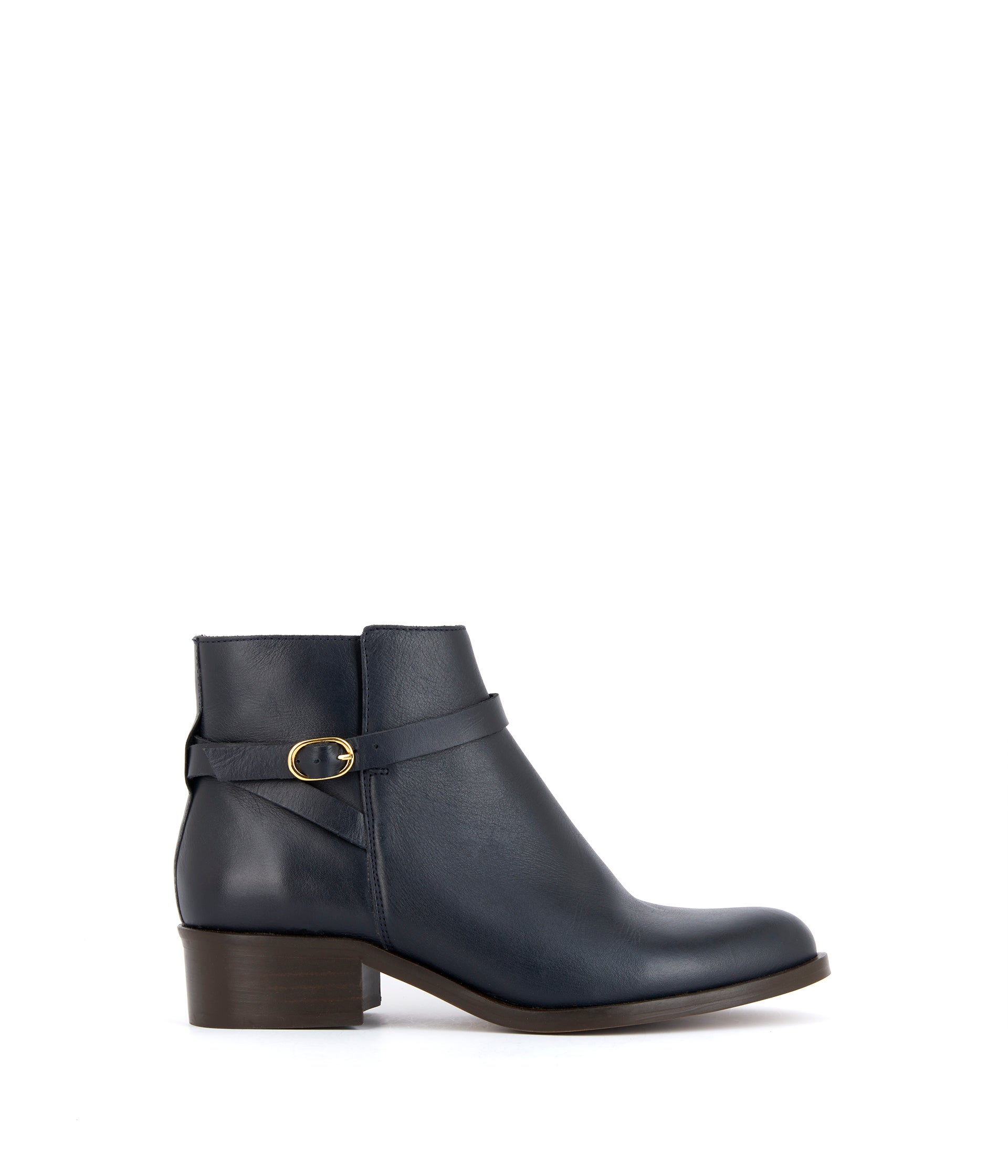 Boots cuir marine Arista