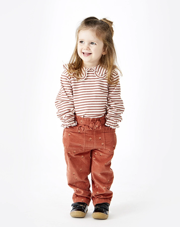 Cordhose TINNA in red clay