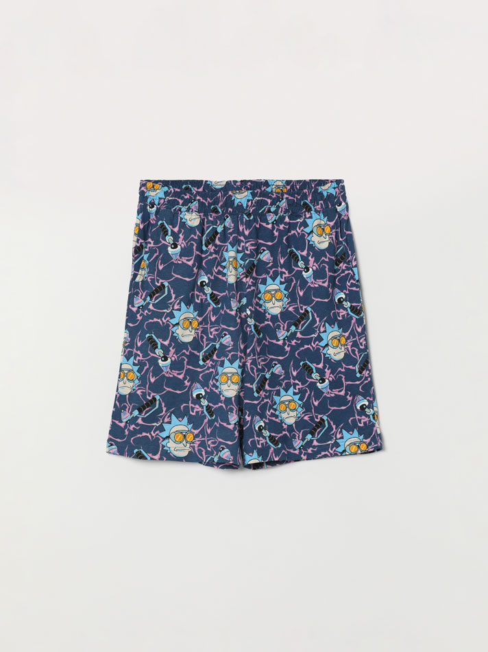 Pijama estampado Ric© &™Morty © &™ñ Cartoon Network - Azul Claro