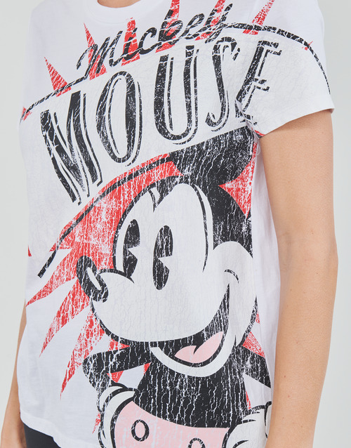 Desigual - TS_MICKEY BOOM - Blanc