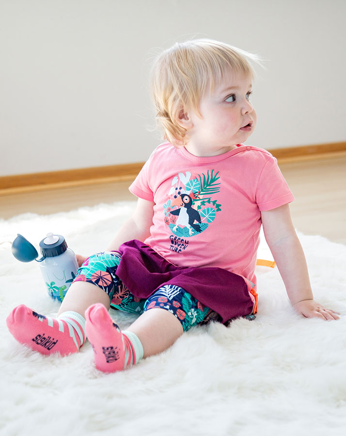 Socken JUNGLE LOVE 3er-Pack in bunt