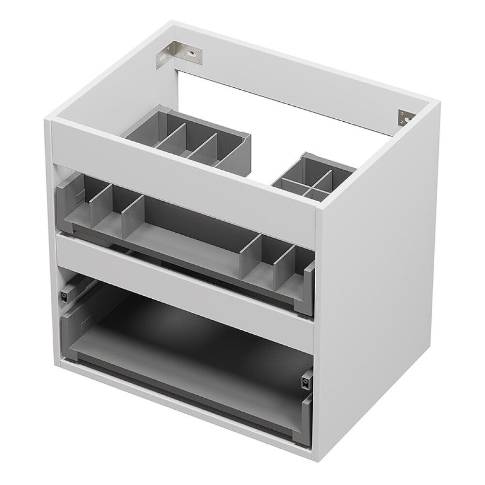 BADEROMSMØBEL CAMARGUE SKÄRGÅRD SERVANT VENSTRE HVIT 100CM