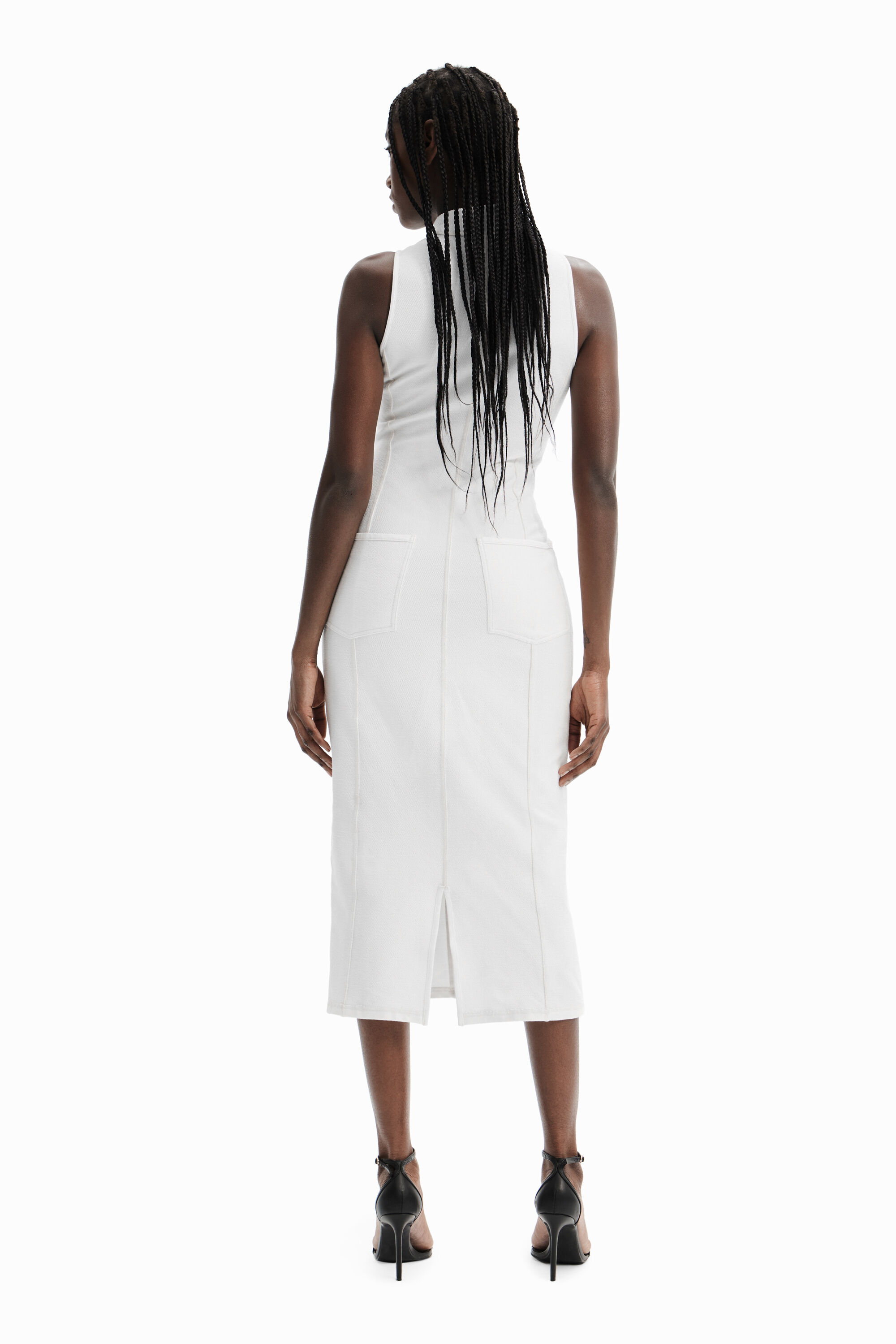 Robe midi zippée Nathy Peluso