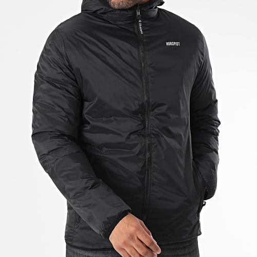 Doudoune Capuche Réversible Fantome Noir