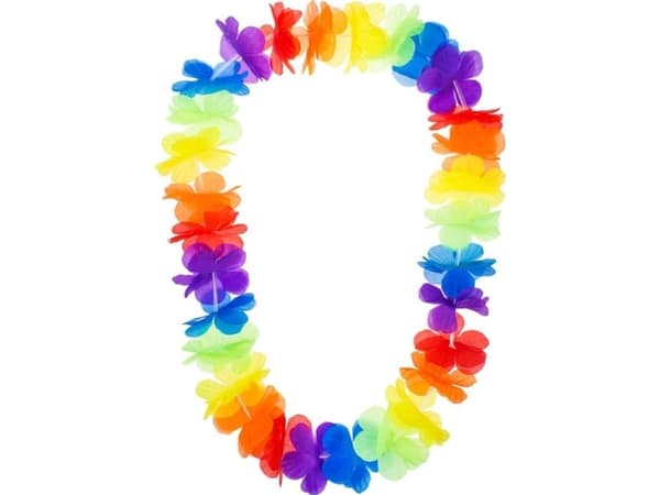 GoDan Hawaiian tropisk krans halskjede - 98 cm - 1 stk universal