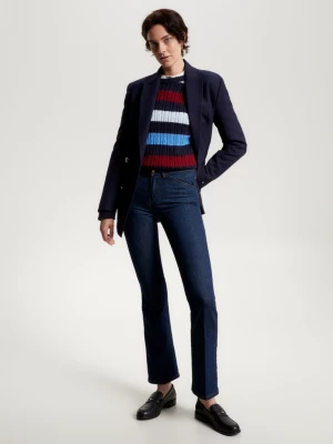 Calça jeans bootcut de cintura média