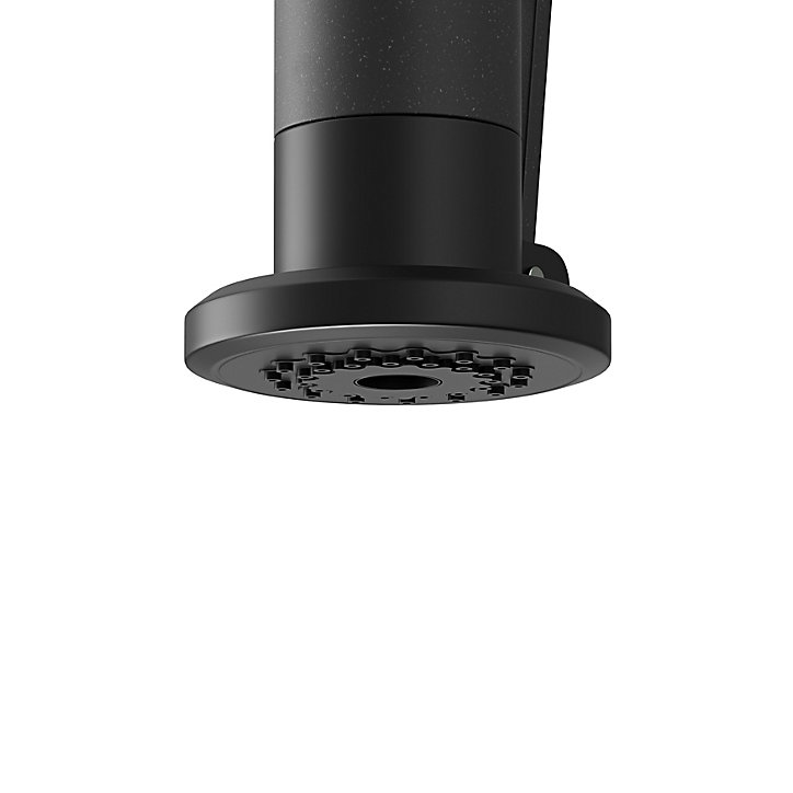 Mitigeur de cuisine avec douchette noir mat GoodHome Kamut
