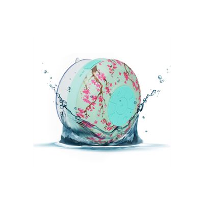 Legami - Haut-parleur bluetooth waterproof - motif bloom