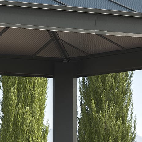 Palram - Canopia Dallas 4900 havepavillon - antracit