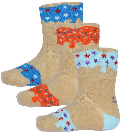 Dooky Socken - Donut Socken - 3er-Pack - Blueberry Orange