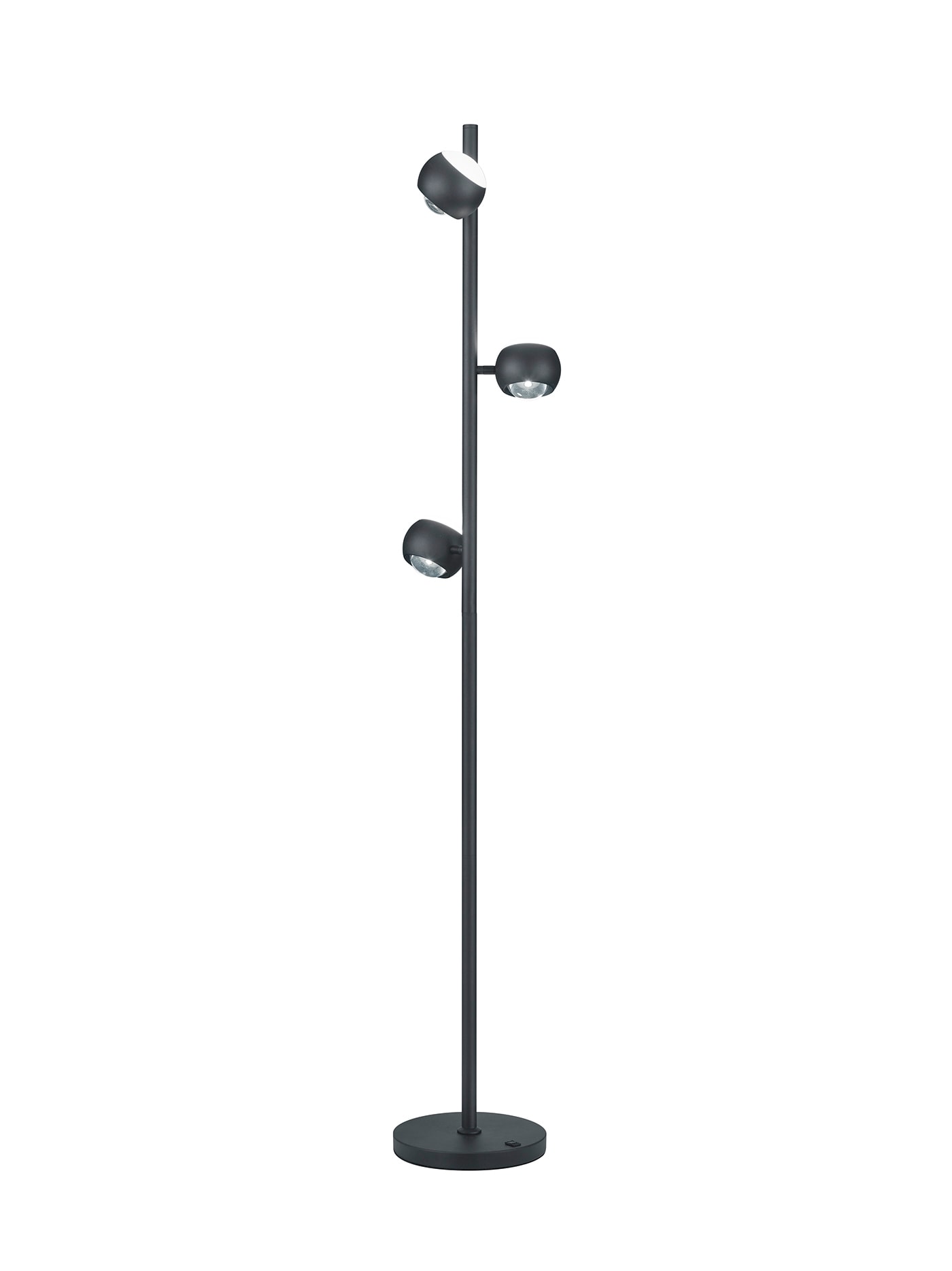 Musterring LED Stehlampe MR CANNON schwarz